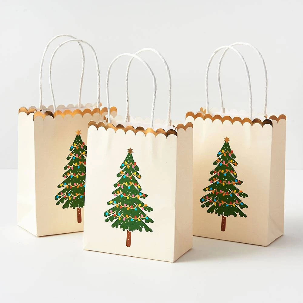 Christmas Tree Lights Treat Bags 1 Christmas Tree Lights Treat Bags