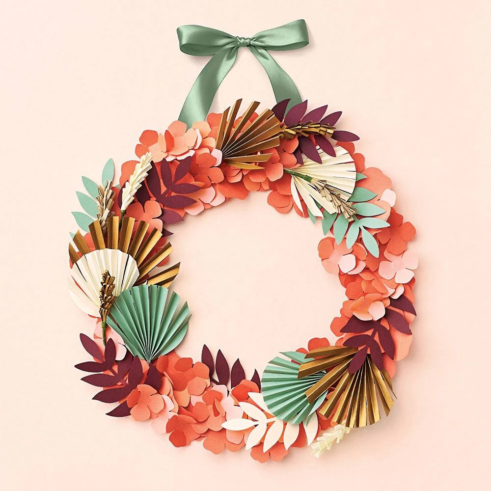 Spring Coral Wreath Craft Kit 1 Spring Coral Wreath Craft Kit