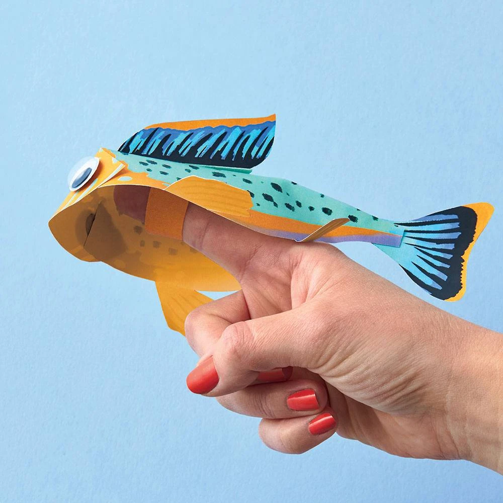 Fish Finger Puppet Kit 2 Fish Finger Puppet Kit - Image 2