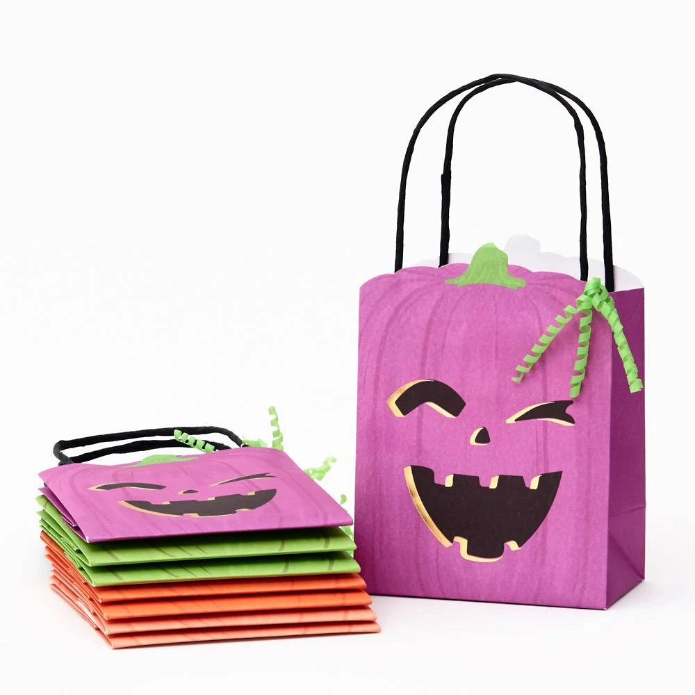 Jack-O-Lantern Pumpkin Treat Bags 2 Jack-O-Lantern Pumpkin Treat Bags - Image 2