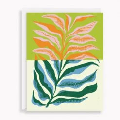 Split Floral Stationery Set