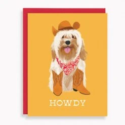 Howdy Dog Stationery Set