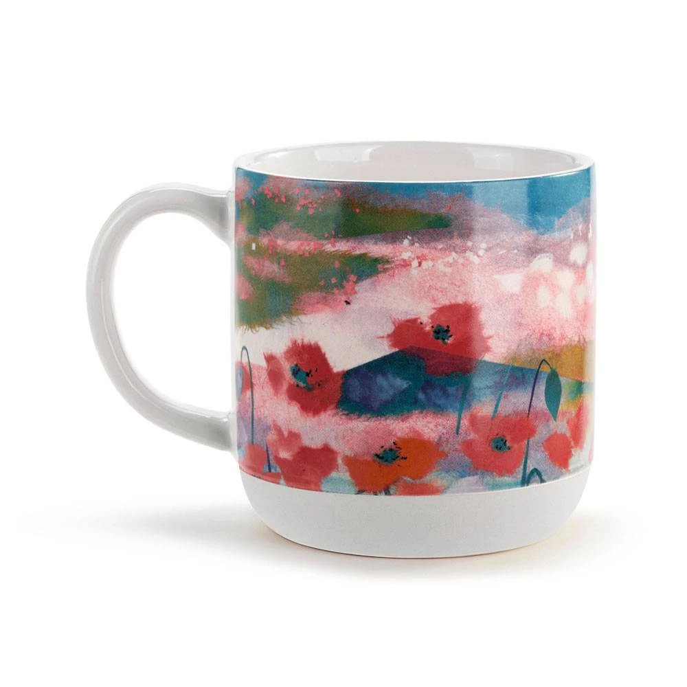 Poppy Floral Art Mug 2 Poppy Floral Art Mug - Image 2