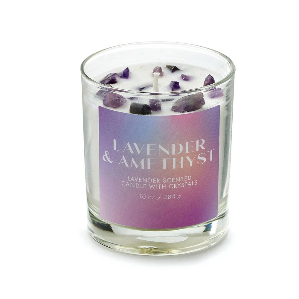 Lavender & Amethyst Candle 3 Lavender & Amethyst Candle - Image 3
