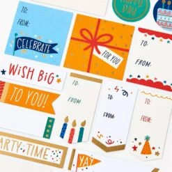 Happy Birthday Gift Labels