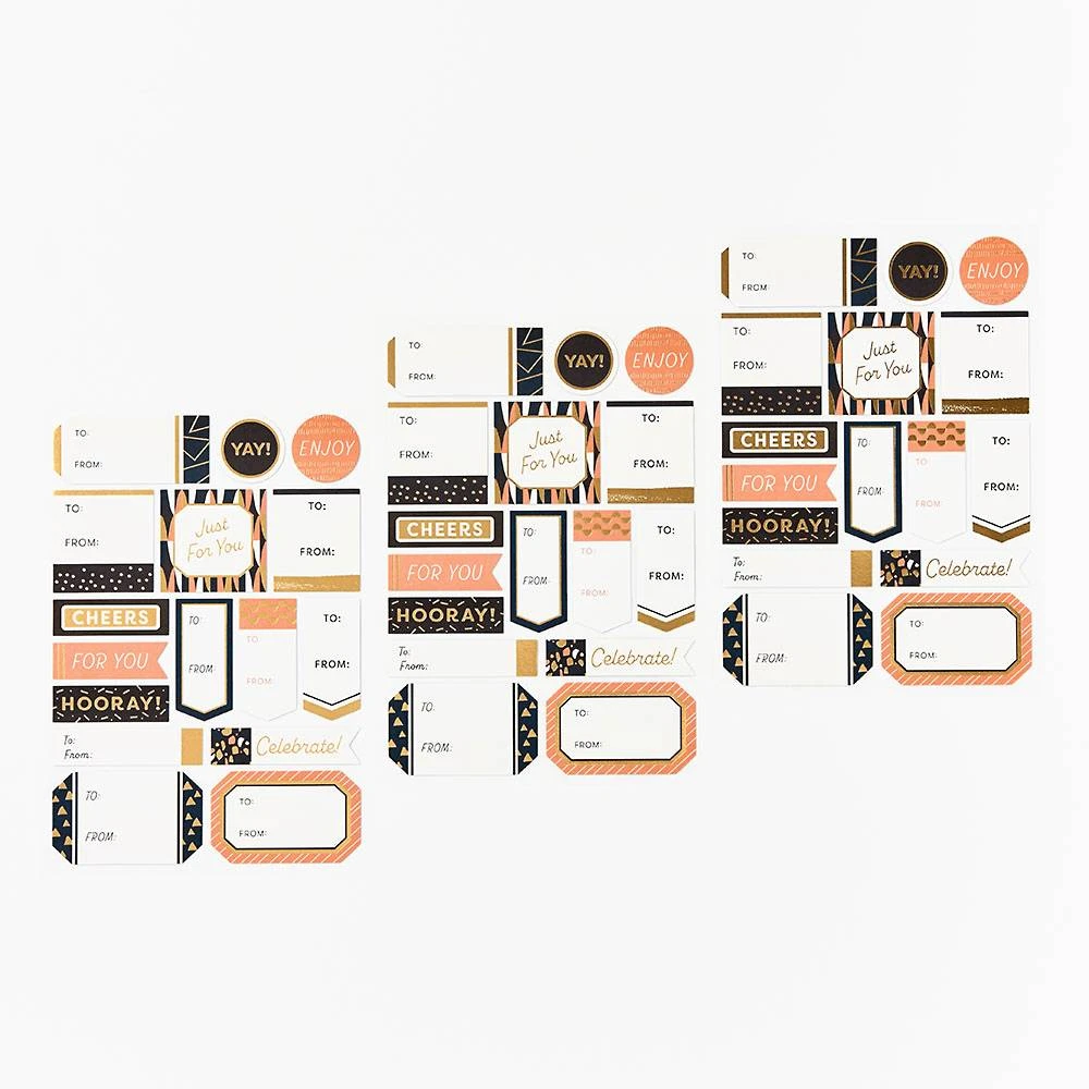 Fancy Foil Gift Labels 2 Fancy Foil Gift Labels - Image 2