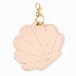 Leatherette Keychain With Card Holder