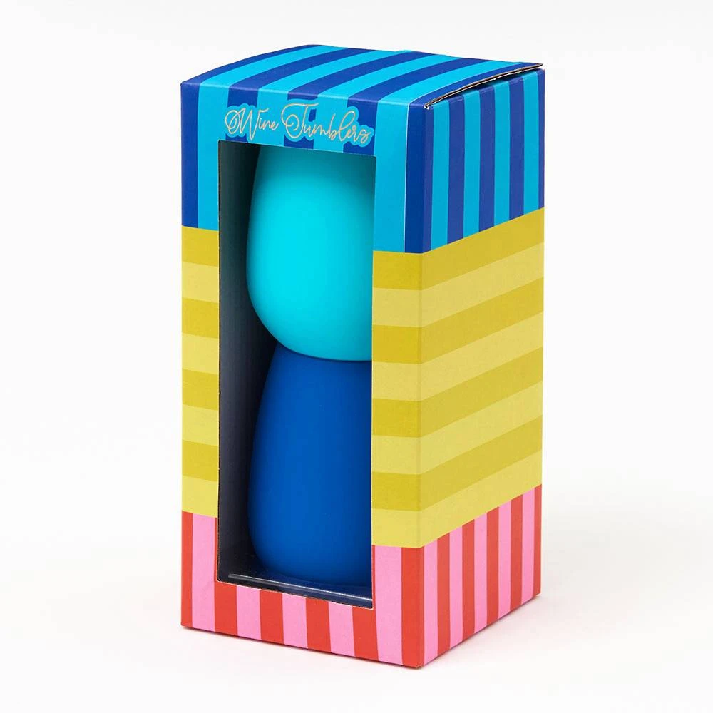 Silicone Stemless Wine Glasses 2 Silicone Stemless Wine Glasses - Image 2