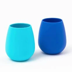 Silicone Stemless Wine Glasses