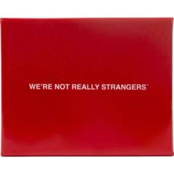We're Not Really Strangers Card Game