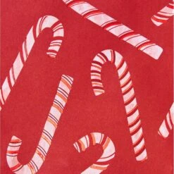 Candy Cane Medium Gift Bags -Paper Source 0810107400456 2
