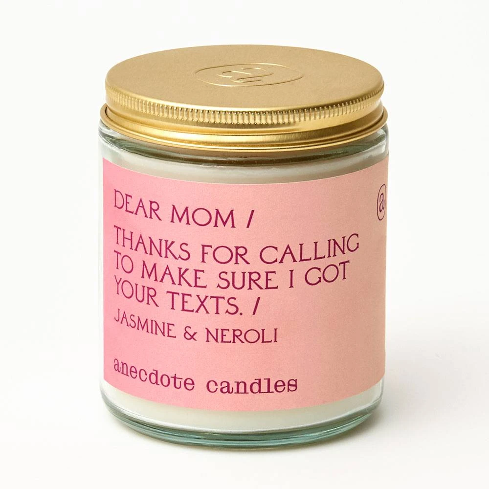Dear Mom Glass Jar Candle 1 Dear Mom Glass Jar Candle