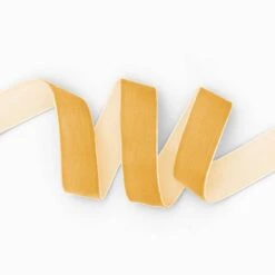 Vintage Yellow Velvet Ribbon