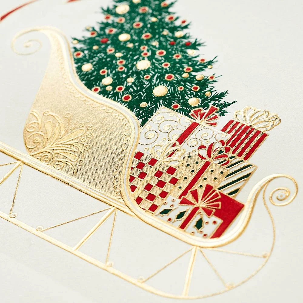 Engraved Sleigh Card Set 2 Engraved Sleigh Card Set - Image 2