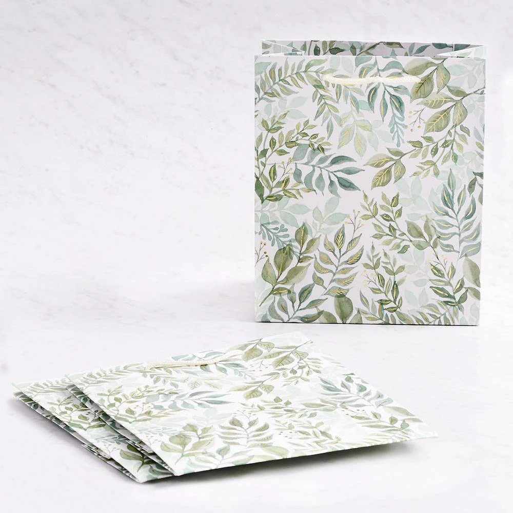 Watercolor Garden Gift Bag Set 2 Watercolor Garden Gift Bag Set - Image 2