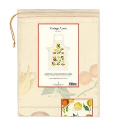 Citrus Apron 5 Citrus Apron -Paper Source 10008730 Cavallini Apron Citrus BAG 1