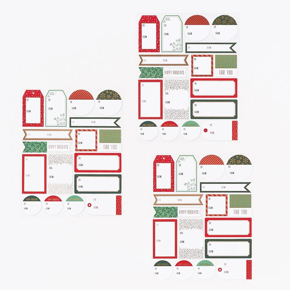 Traditional Christmas Gift Labels 2 Traditional Christmas Gift Labels - Image 2