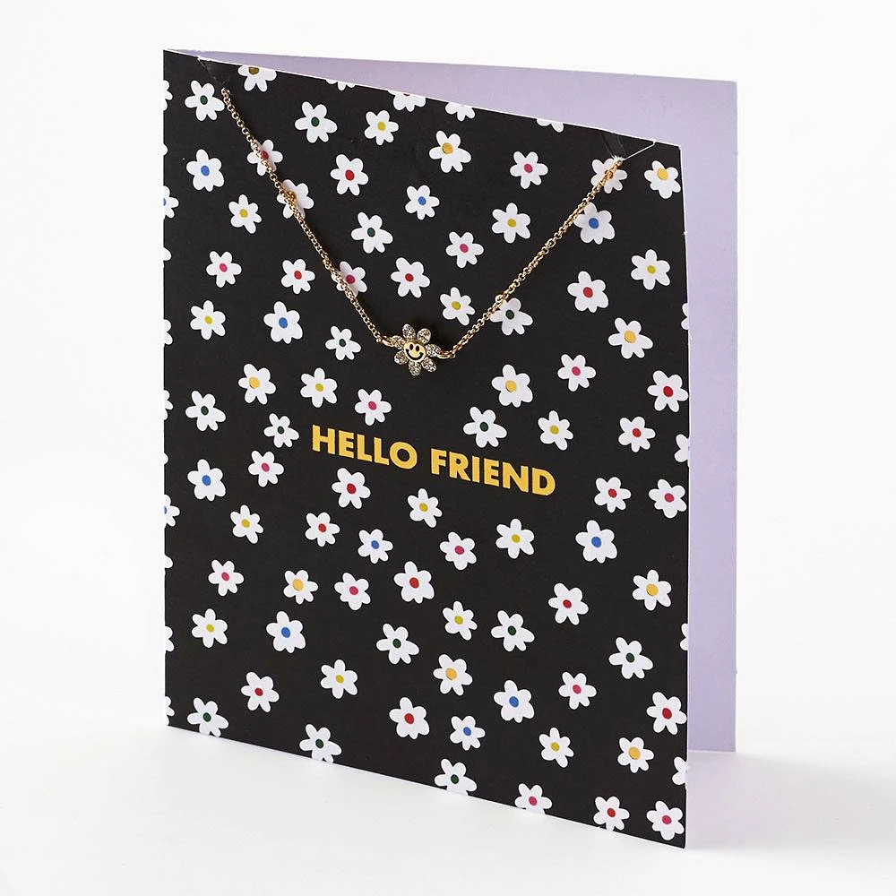 Hello Friend Daisy Bracelet Greeting Card 2 Hello Friend Daisy Bracelet Greeting Card - Image 2