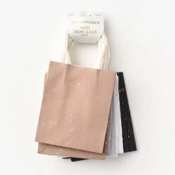 Neutral Gold Fleck Treat Bags -Paper Source 10017651 2
