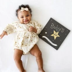 Golden Stargazer Baby Book -Paper Source 10017970 7