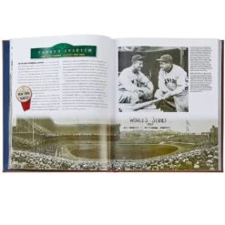 Ballparks Past And Present Leather Book -Paper Source 10020542 8