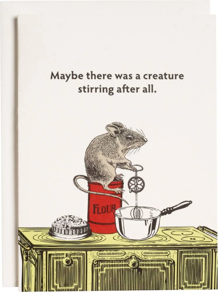 Creature Stirring Holiday Card Set 1 Creature Stirring Holiday Card Set