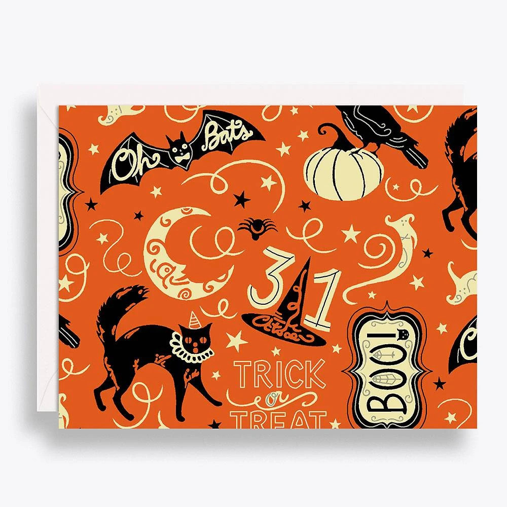 Spooky Halloween Stationery Set 1 Spooky Halloween Stationery Set