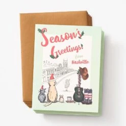 Greetings From Nashville Holiday Card Set