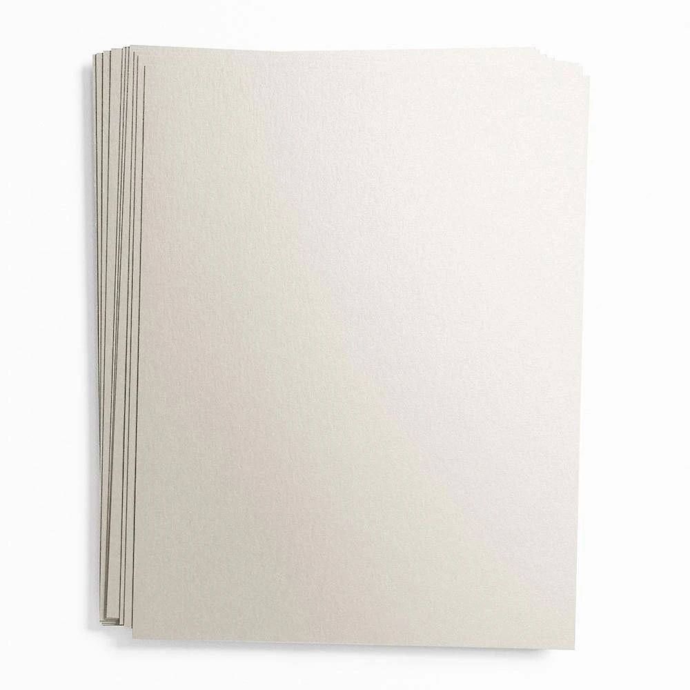 Shimmer Silver Paper 8.5" X 11" Bulk Pack 1 Shimmer Silver Paper 8.5" X 11" Bulk Pack