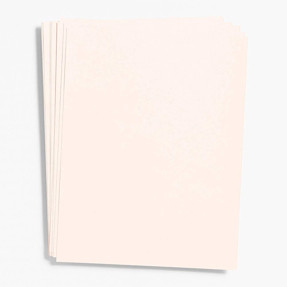 Luxe Blush Paper 8.5" X 11" Bulk Pack 1 Luxe Blush Paper 8.5" X 11" Bulk Pack