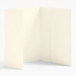 A7 Luxe White Folder Enclosures