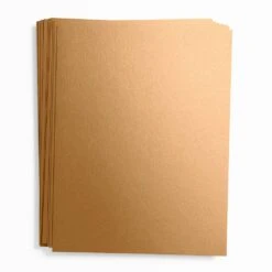 Antique Gold Paper 8.5" X 11" Bulk Pack
