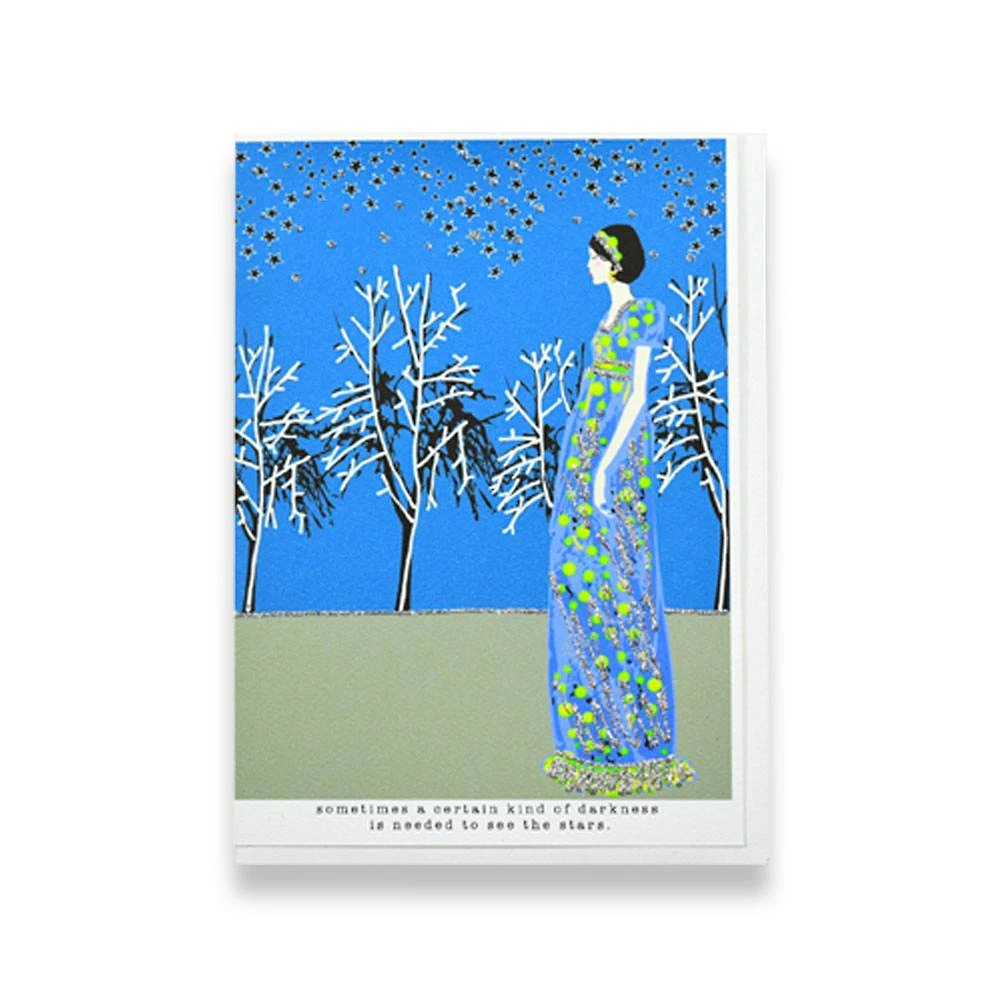 Glitter See Stars Sympathy Card 1 Glitter See Stars Sympathy Card