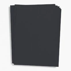 Black Card Stock 8.5" X 11" Bulk Pack