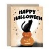 Vintage Cat Pumpkin Stationery Set
