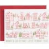 Glitter Holiday Village Card Set