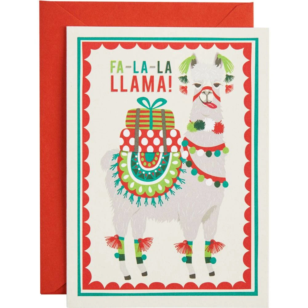 Fa La Llama Holiday Card Set 1 Fa La Llama Holiday Card Set