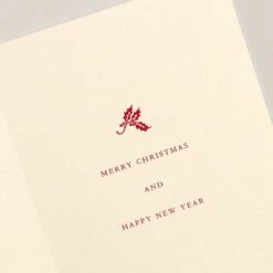 Crane & Co. Christmas Tree With Train Holiday Card Set -Paper Source 31619698388 2