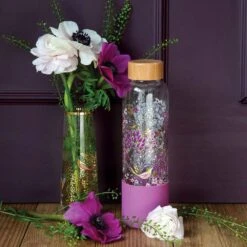 Haveli Garden Glass Water Bottle -Paper Source 5020211296752 2