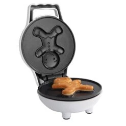 Mini Gingerbread Waffle Maker