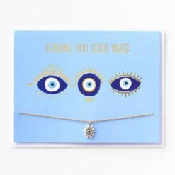 Evil Eye Bracelet Greeting Card