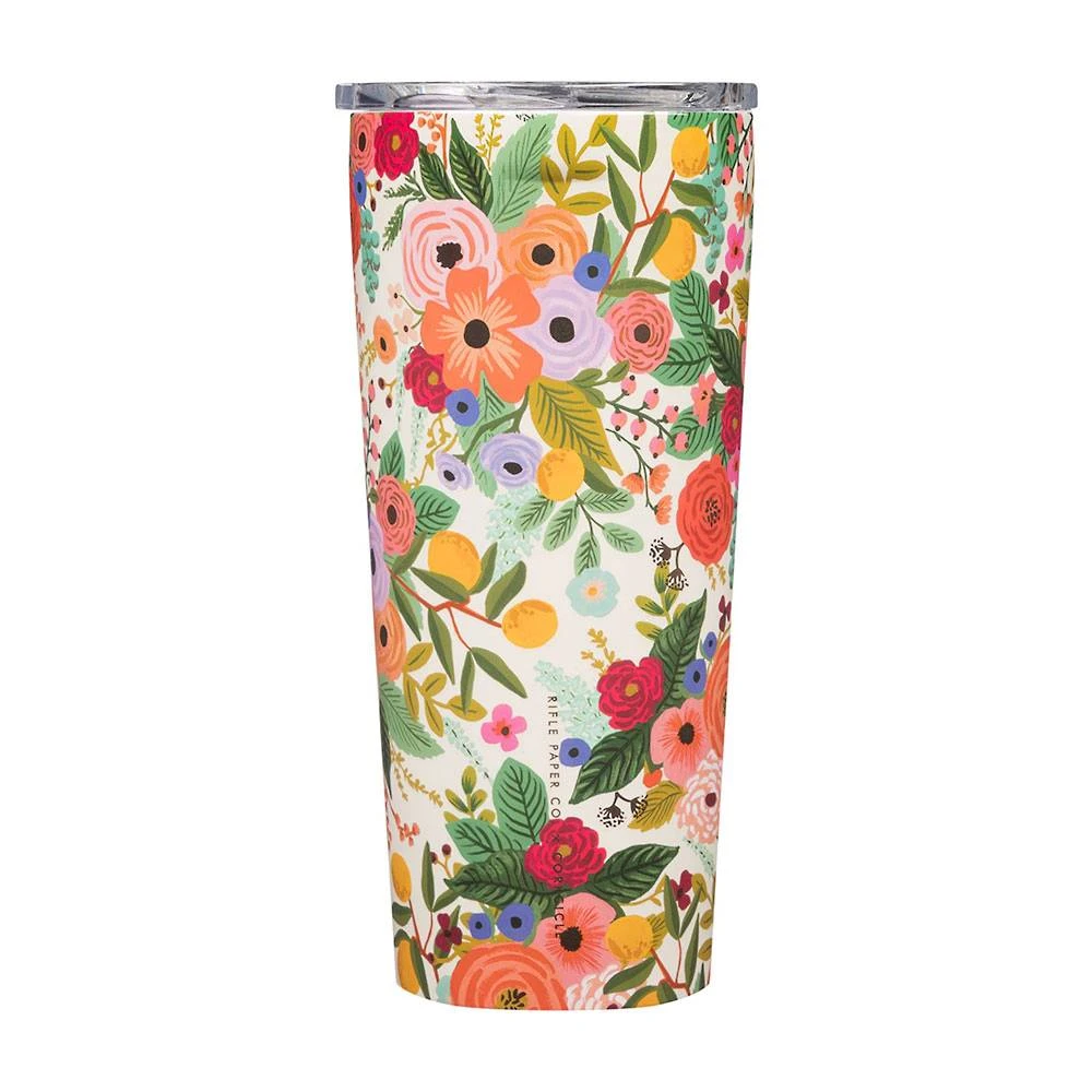 Corkcicle Garden Party Cream Tumbler 1 Corkcicle Garden Party Cream Tumbler