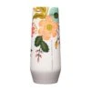 Cream Lively Floral Flute