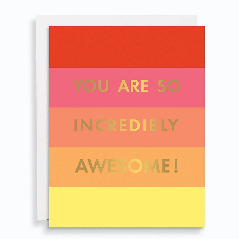 Supersized Incredibly Awesome Greeting Card 1 Supersized Incredibly Awesome Greeting Card