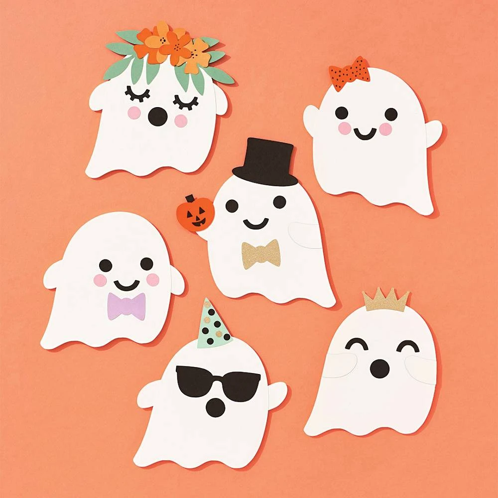 Halloween Party Ghosts Craft Kit 1 Halloween Party Ghosts Craft Kit