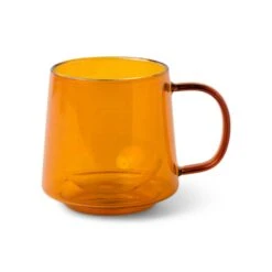 Amber Glass Mug