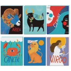 Zodiac Cards -Paper Source 812729027479 2