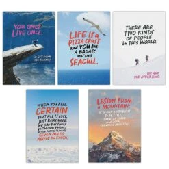 It's Gonna Be OK-Ish Reasonable Achievement Postcard Book 10 It's Gonna Be OK-Ish Reasonable Achievement Postcard Book -Paper Source 812729029022 4