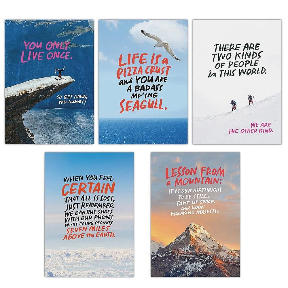 It's Gonna Be OK-Ish Reasonable Achievement Postcard Book 5 It's Gonna Be OK-Ish Reasonable Achievement Postcard Book - Image 5