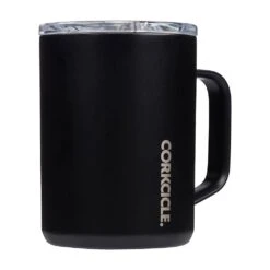 Corkcicle Matte Black Mug